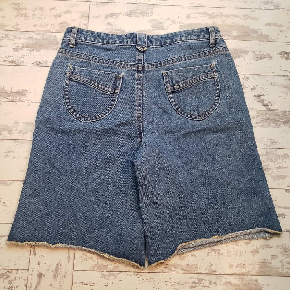 Vintage Bill Blass High Waisted Jean Shorts 10